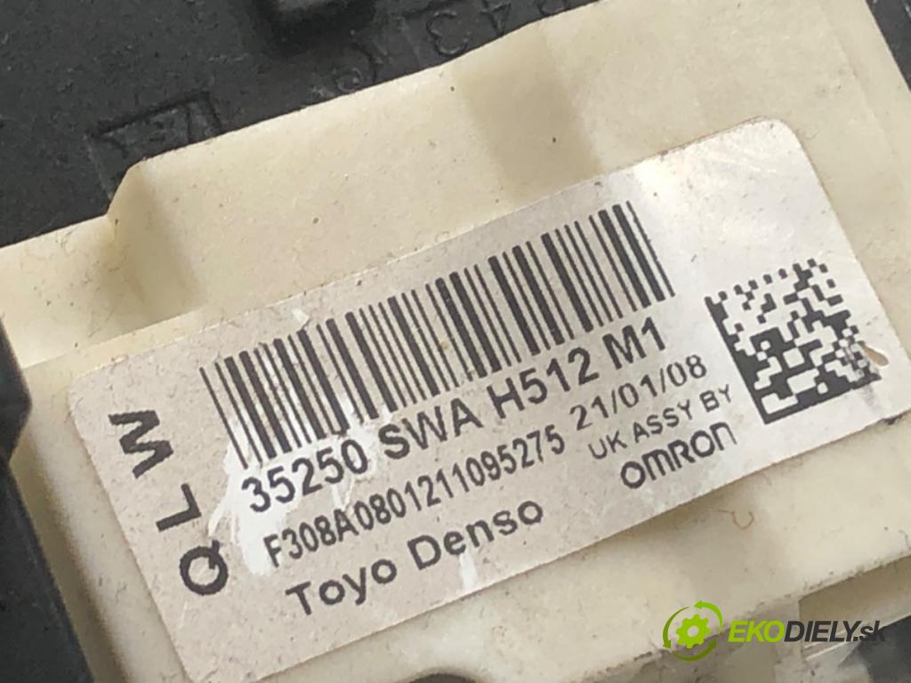 HONDA CR-V III SUV 2008 103 kW 2.2 i-CTDi 4WD (RE6) 2204 Prepínač kombinovaný 35250-SWA-H512-M1 (Prepínacie páčky pod volantom)