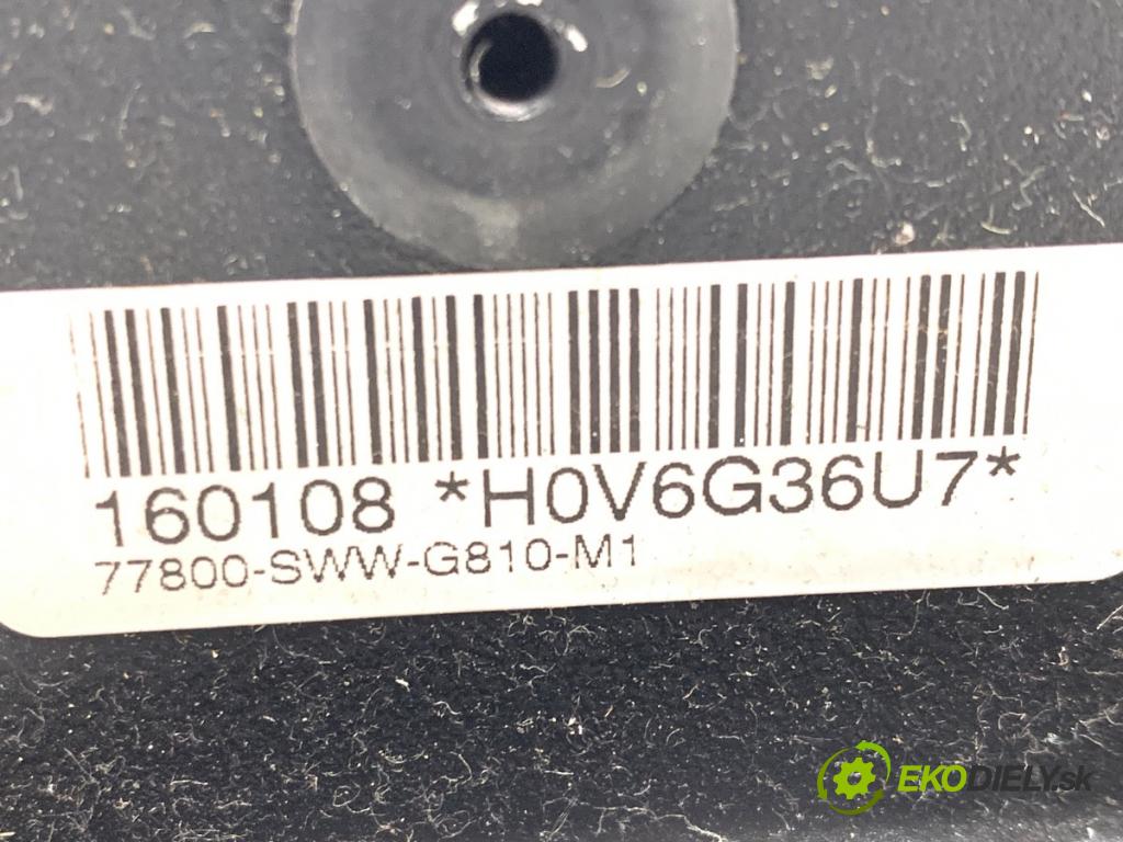 HONDA CR-V III SUV 2008 103 kW 2.2 i-CTDi 4WD (RE6) 2204 AirBag volantu 77800-SWW-G810-M1 (Airbag)