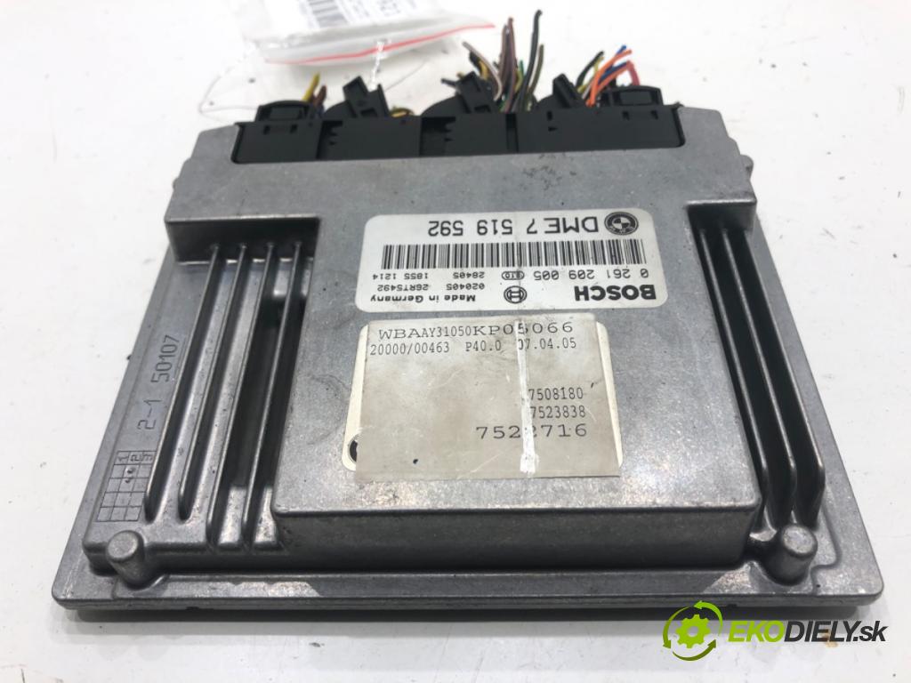 BMW E46 sedan 2002 85 kW 316 i 1596 riadiaca jednotka Motor 7519592 (Riadiaca jednotka)