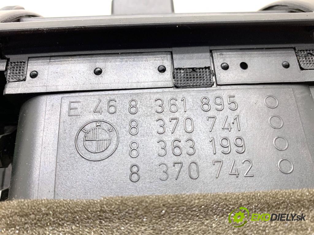 BMW E46 sedan 2002 85 kW 316 i 1596 mří topení přední část 8361895