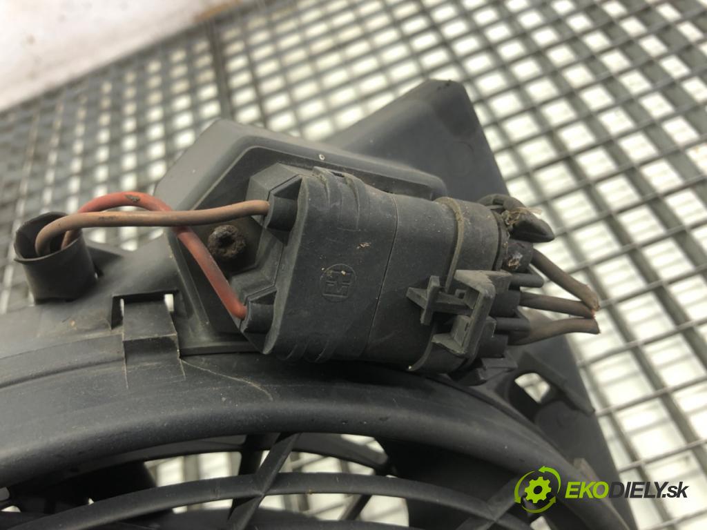 OPEL ZAFIRA A nadwozie wielkoprzestrzenne (MPV) 2004 74 kW 1.6 16V (F75) 1598 ventilátor klimatizace 0130303837 (Ventilátor chladiče klimatizace)