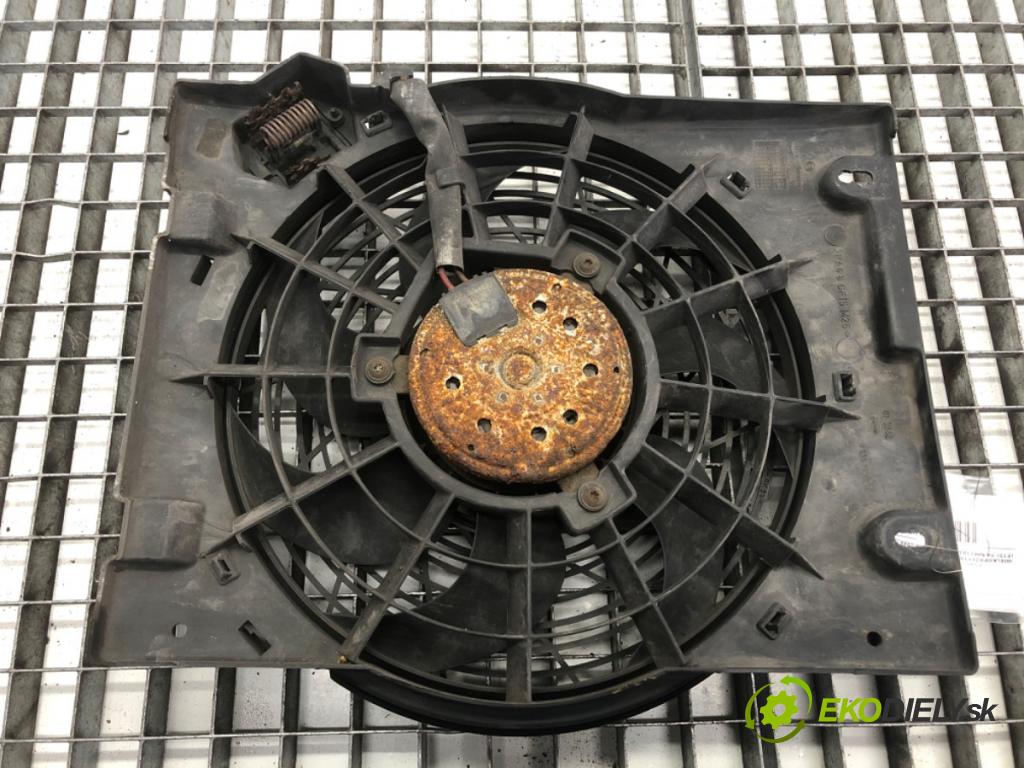OPEL ZAFIRA A nadwozie wielkoprzestrzenne (MPV) 2004 74 kW 1.6 16V (F75) 1598 ventilátor klimatizace 0130303837 (Ventilátor chladiče klimatizace)