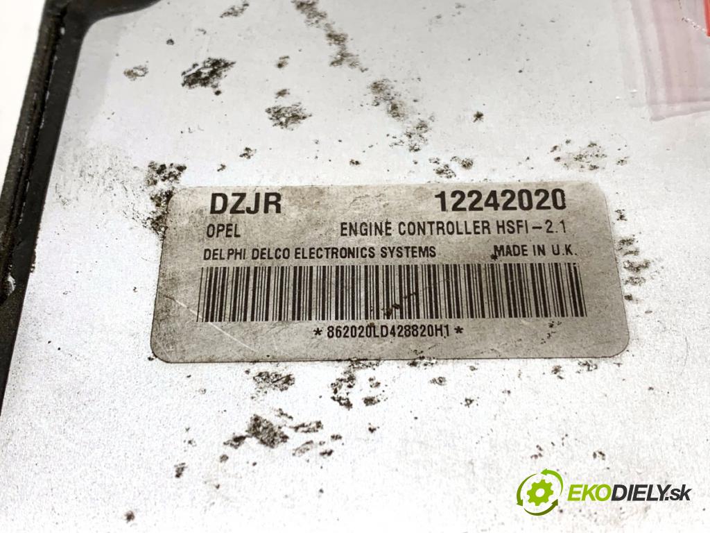 OPEL ZAFIRA A nadwozie wielkoprzestrzenne (MPV) 2004 74 kW 1.6 16V (F75) 1598 riadiaca jednotka Motor 12242020 (Riadiaca jednotka)