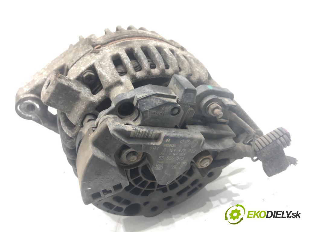 OPEL ZAFIRA A nadwozie wielkoprzestrzenne (MPV) 2004 74 kW 1.6 16V (F75) 1598 Alternátor 55556070 0124425022 (Alternátor)