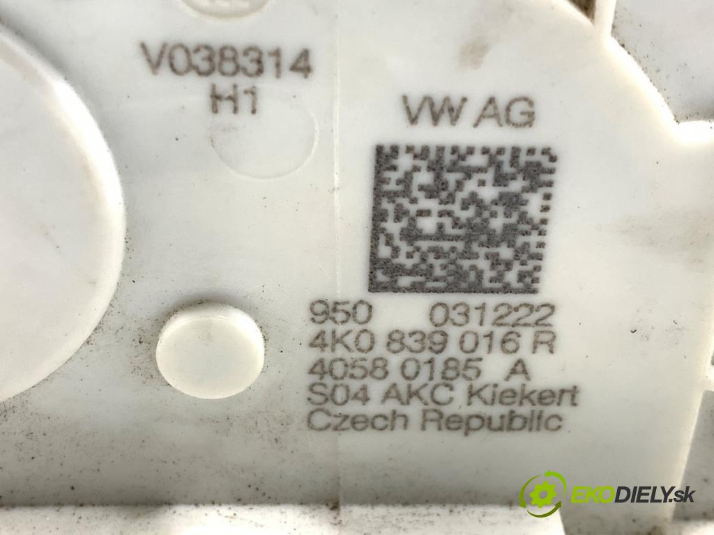 AUDI A7 C8 liftback 2023 195 kW 45 TFSI Mild Hybrid quattro 1984 zámok dveře pravý zadní část 4K0839016R