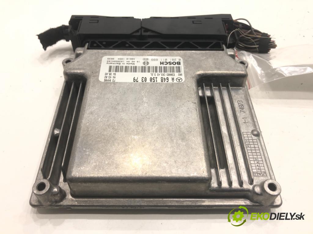MERCEDES-BENZ S211 Kombi 2004 150 kW E 320 T CDI (211.226) 3222 riadiaca jednotka Motor A6481500379 0281011699 (Riadiaca jednotka)
