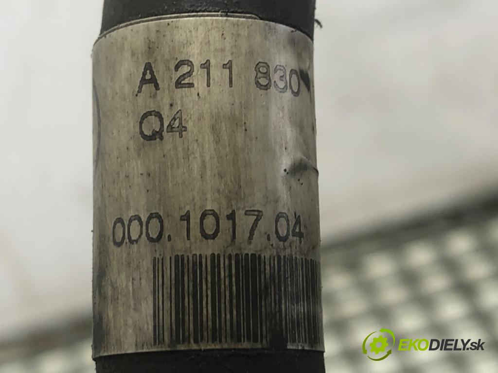 MERCEDES-BENZ S211 Kombi 2004 150 kW E 320 T CDI (211.226) 3222 rúrka klimatizácie A2118301715 (Rúrka klimatizácie)