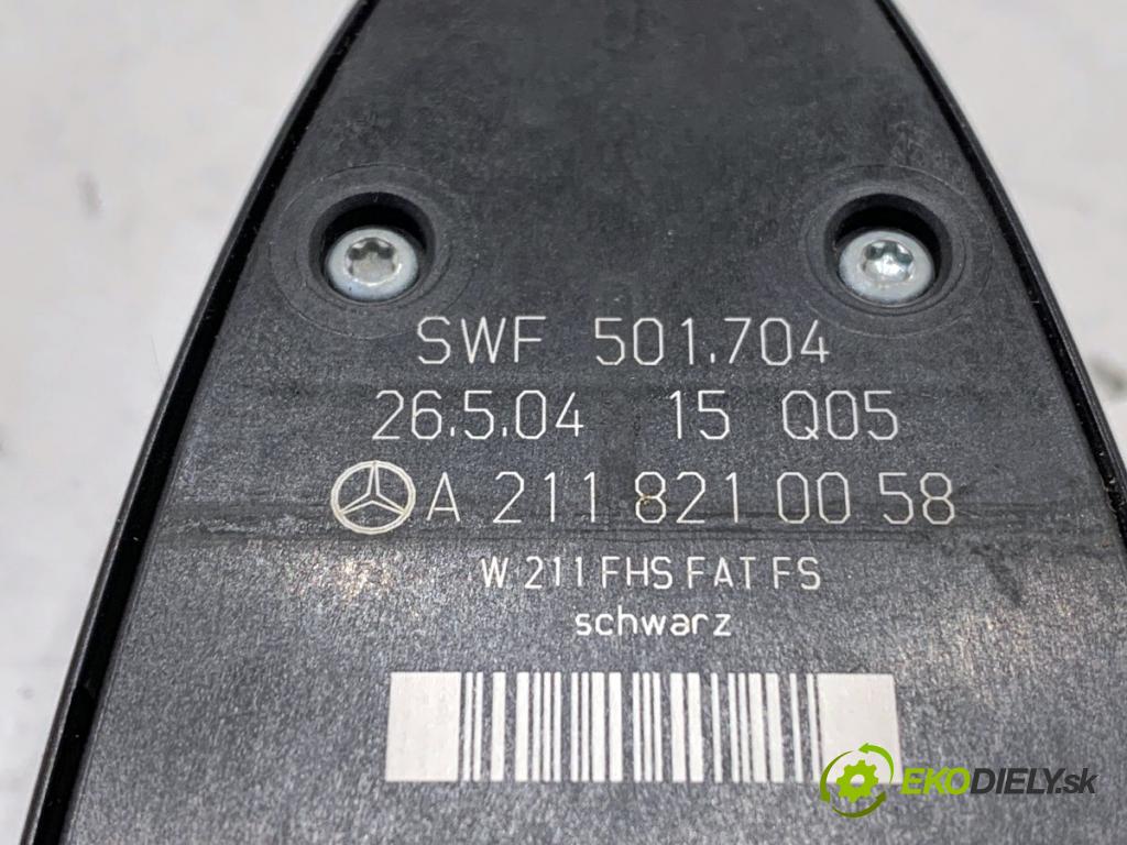 MERCEDES-BENZ S211 Kombi 2004 150 kW E 320 T CDI (211.226) 3222 Prepínač okien A2118210058 (Prepínacie páčky pod volantom)