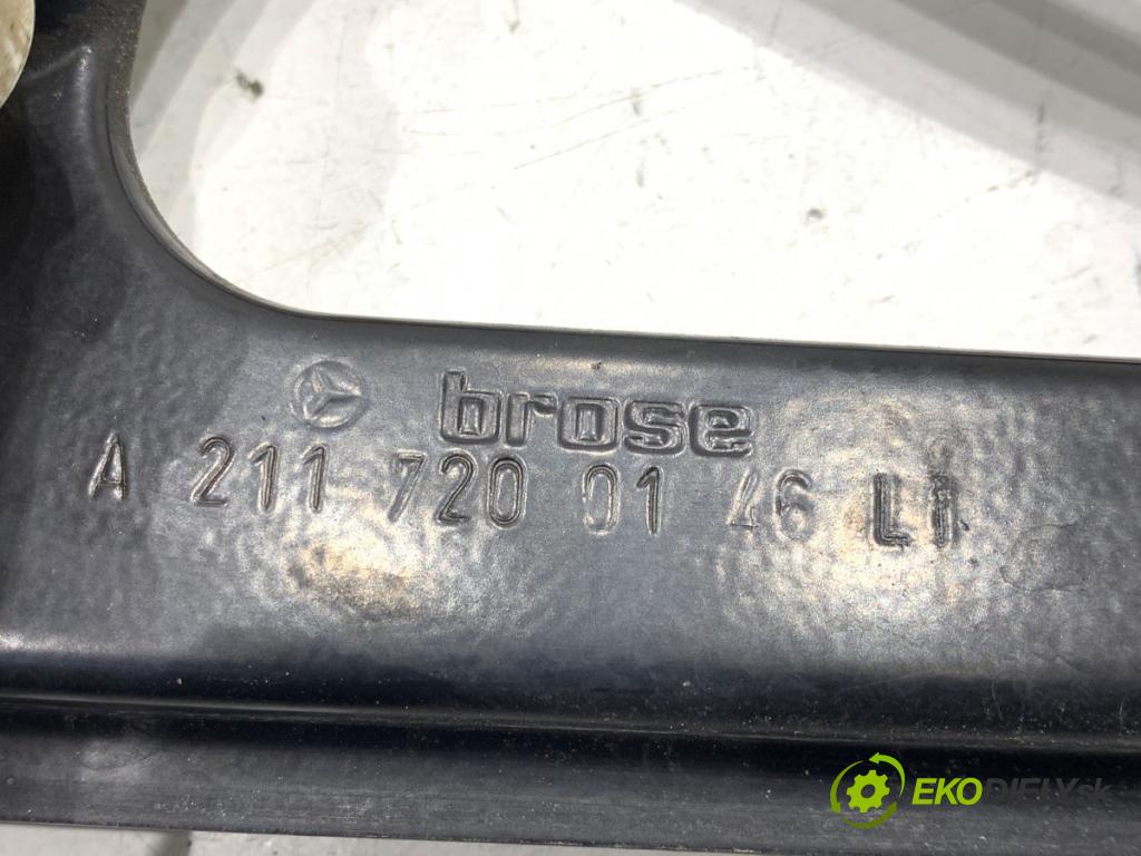 MERCEDES-BENZ S211 Kombi 2004 150 kW E 320 T CDI (211.226) 3222 mechanismus okna levý přední část