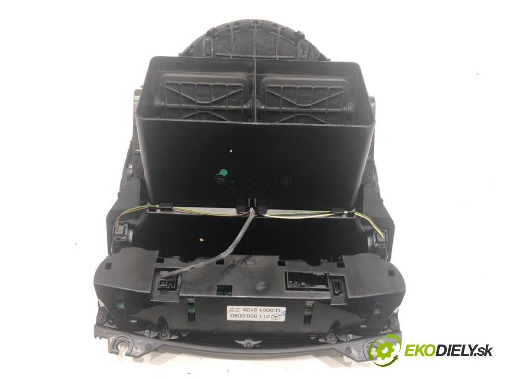 MERCEDES-BENZ S211 Kombi 2004 150 kW E 320 T CDI (211.226) 3222 Panel ovládania kúrenia 2118300090 (Prepínacie páčky pod volantom)