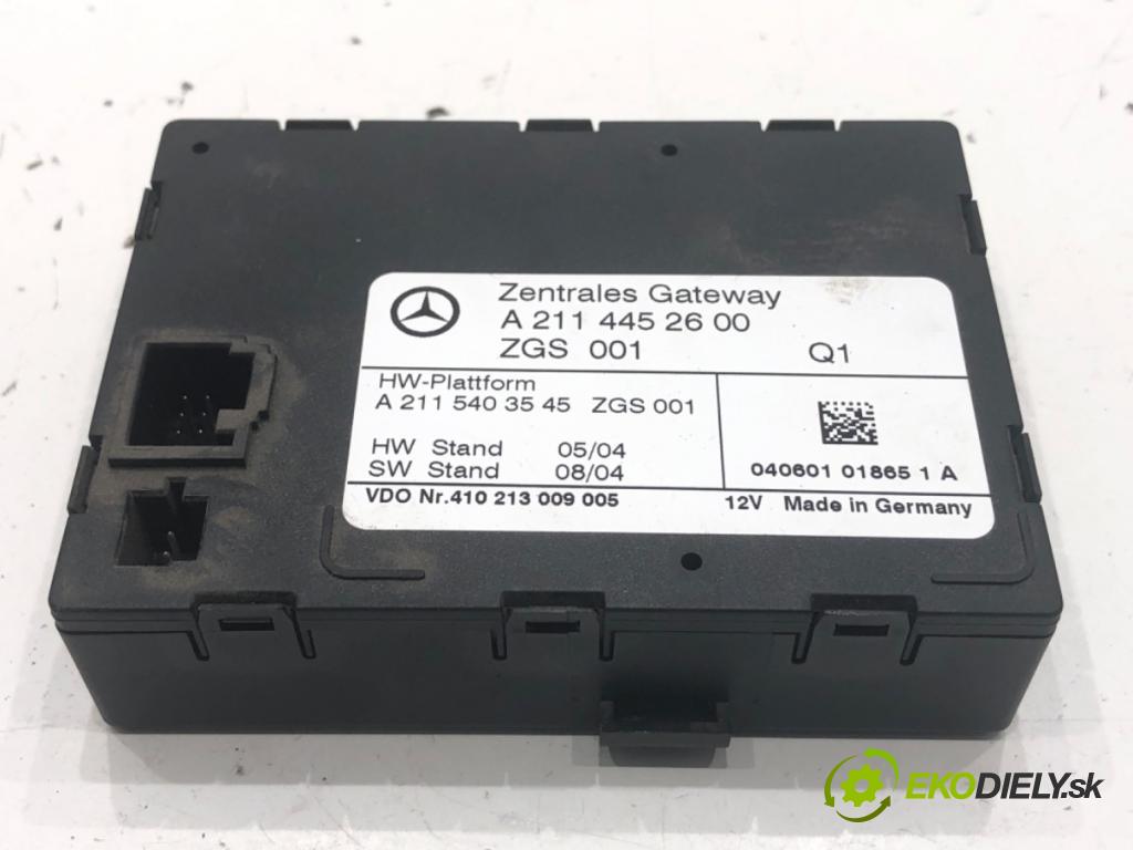 MERCEDES-BENZ S211 Kombi 2004 150 kW E 320 T CDI (211.226) 3222 modul GATEWAY A2114452600
