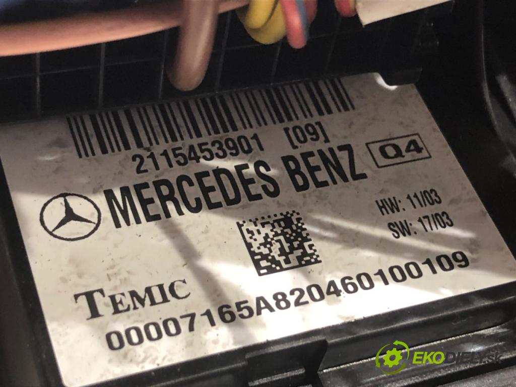 MERCEDES-BENZ S211 Kombi 2004 150 kW E 320 T CDI (211.226) 3222 modul BSI 2115453901 (Pojistková skříňka)
