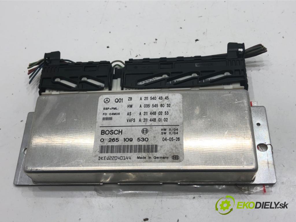 MERCEDES-BENZ S211 Kombi 2004 150 kW E 320 T CDI (211.226) 3222 Modul ESP A2115404345 (Riadiaca jednotka ostatné)