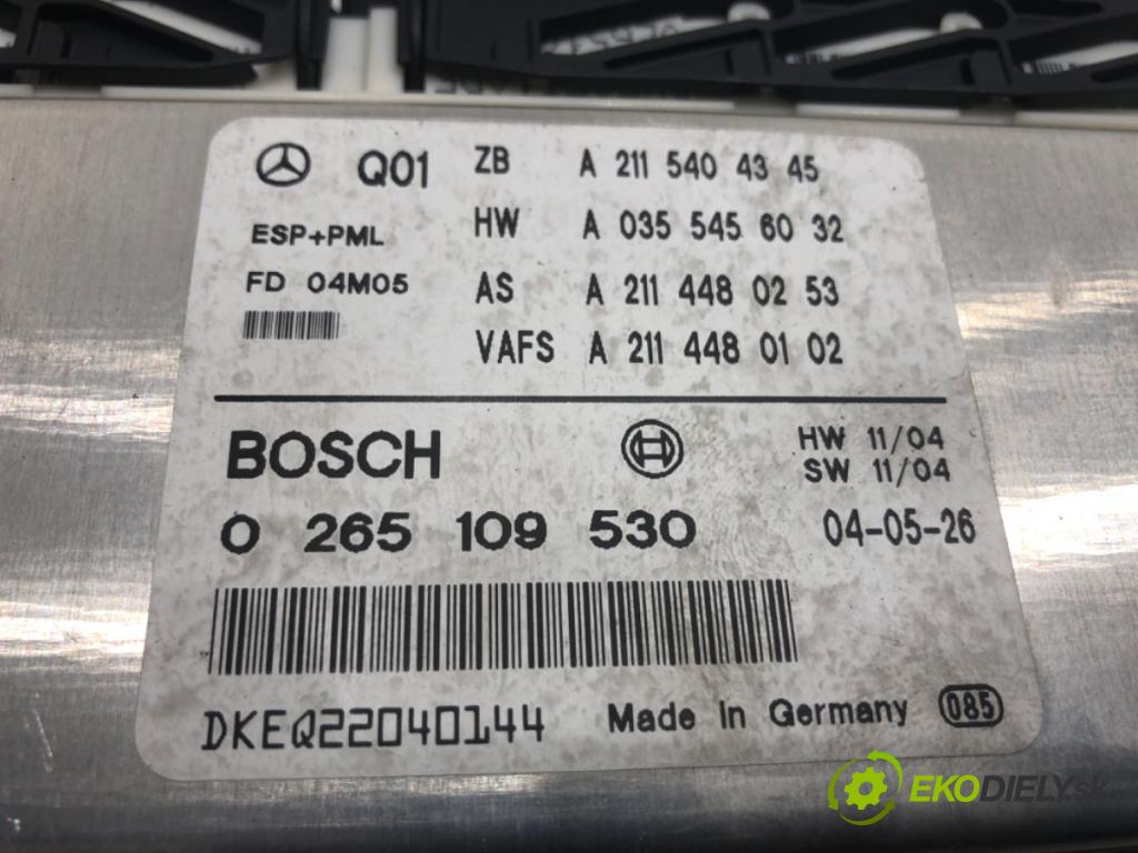 MERCEDES-BENZ S211 Kombi 2004 150 kW E 320 T CDI (211.226) 3222 modul ESP A2115404345 (Řídící jednotka ostatní)