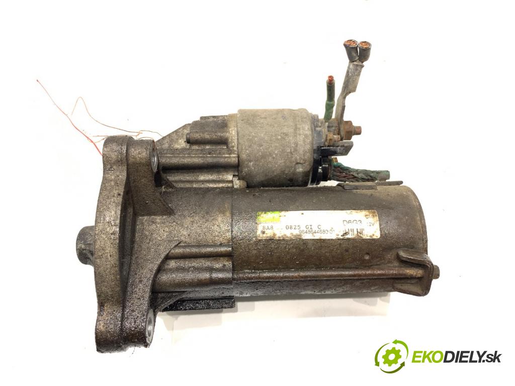 CITROEN C4 I liftback 2008 80 kW 1.6 16V 1587 Štartér 9648644680 (Štartér)