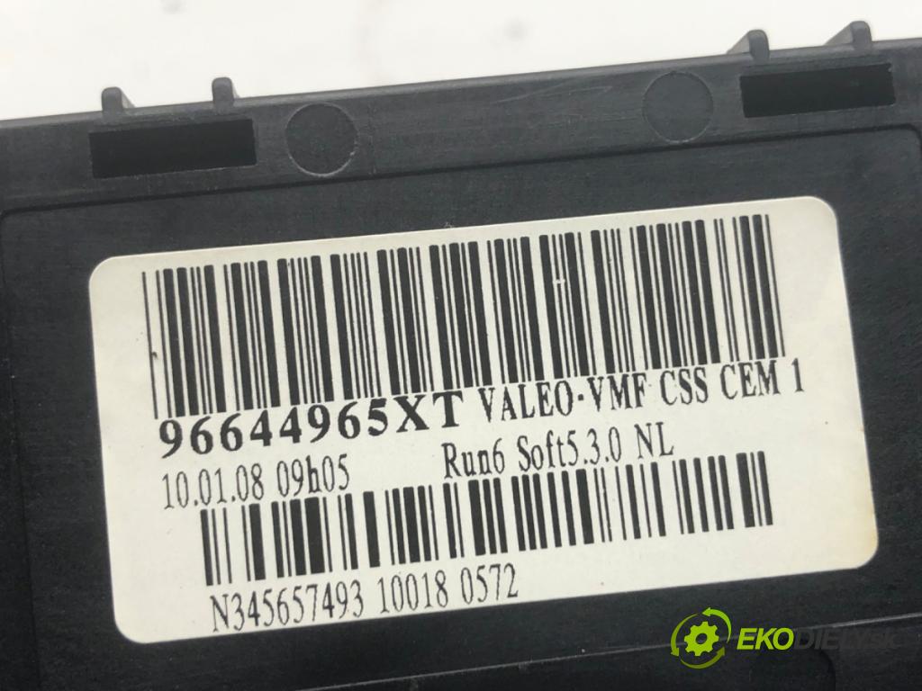 CITROEN C4 I liftback 2008 80 kW 1.6 16V 1587 Prepínač kombinovaný 96644965XT (Prepínacie páčky pod volantom)