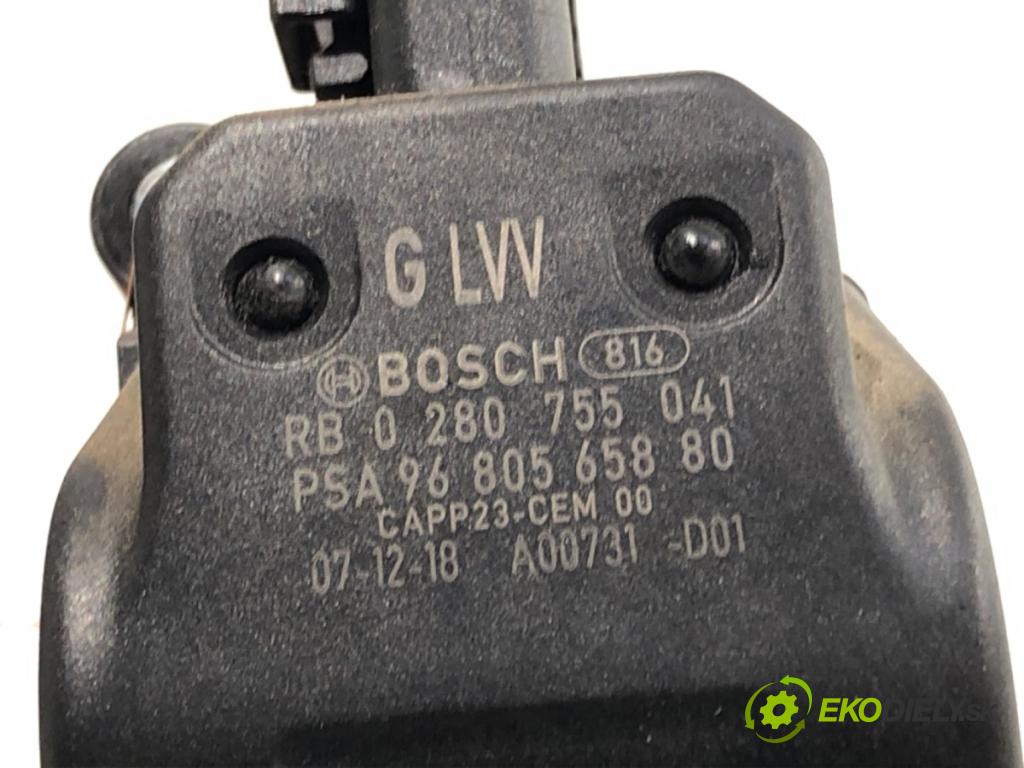 CITROEN C4 I liftback 2008 80 kW 1.6 16V 1587 Potenciometer plynu 9680565880 (Potenciometer plynového pedálu)