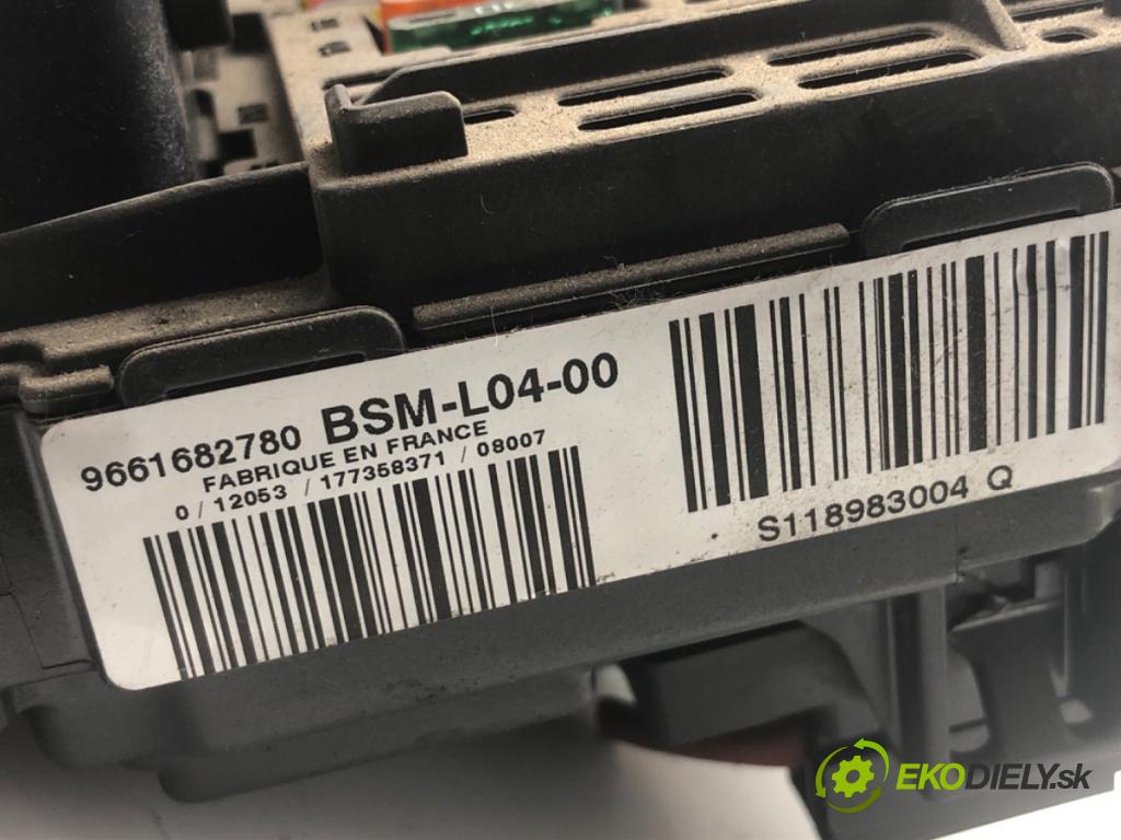CITROEN C4 I liftback 2008 80 kW 1.6 16V 1587 Modul BSM 9661682780 (Riadiaca jednotka ostatné)