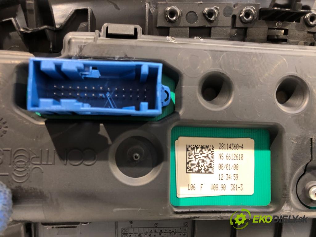 CITROEN C4 I liftback 2008 80 kW 1.6 16V 1587 Prístrojovka P96631954ZD (Prístrojová doska)