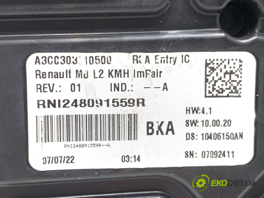 RENAULT EXPRESS Nadwozie pełne/minivan 2022 70 kW 1.5 Blue dCi 95 (F6AB) 1461 prístrojovka 248091559R (Přístrojová deska)