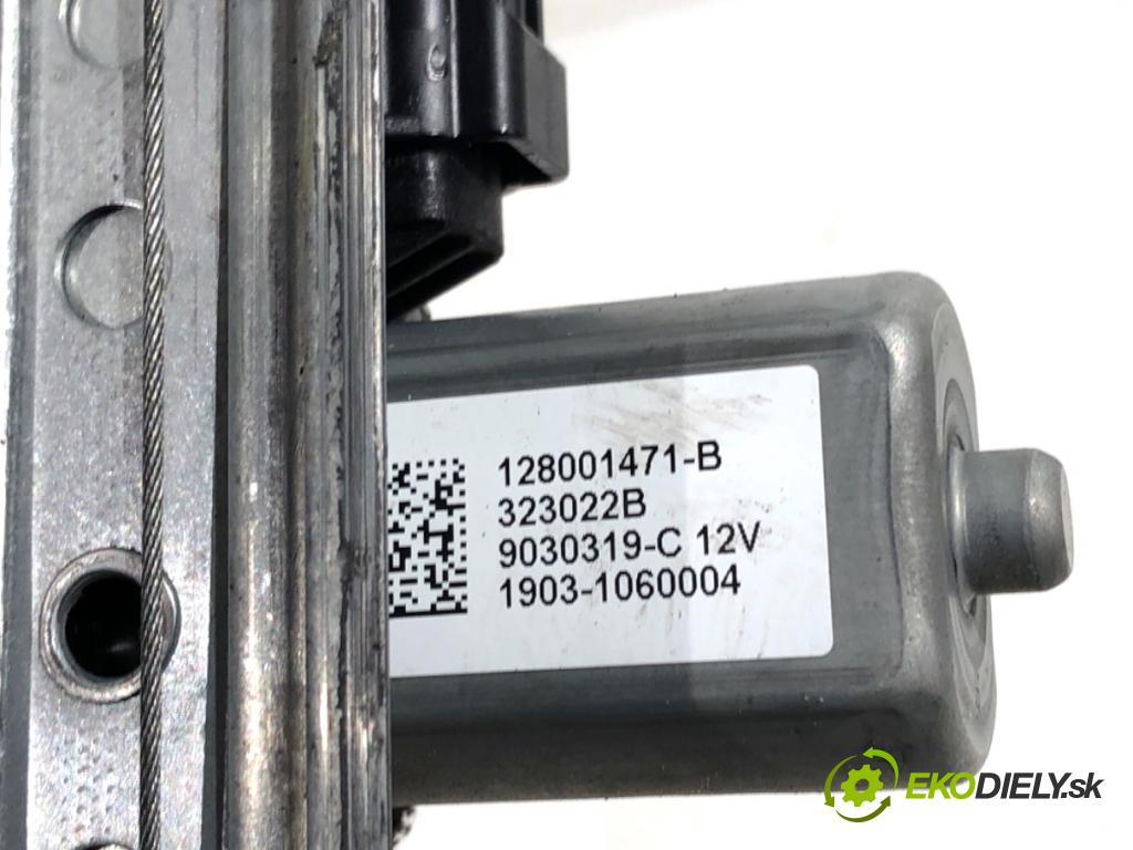 RENAULT EXPRESS Nadwozie pełne/minivan 2022 70 kW 1.5 Blue dCi 95 (F6AB) 1461 mechanismus okna pravý přední část 128001471B