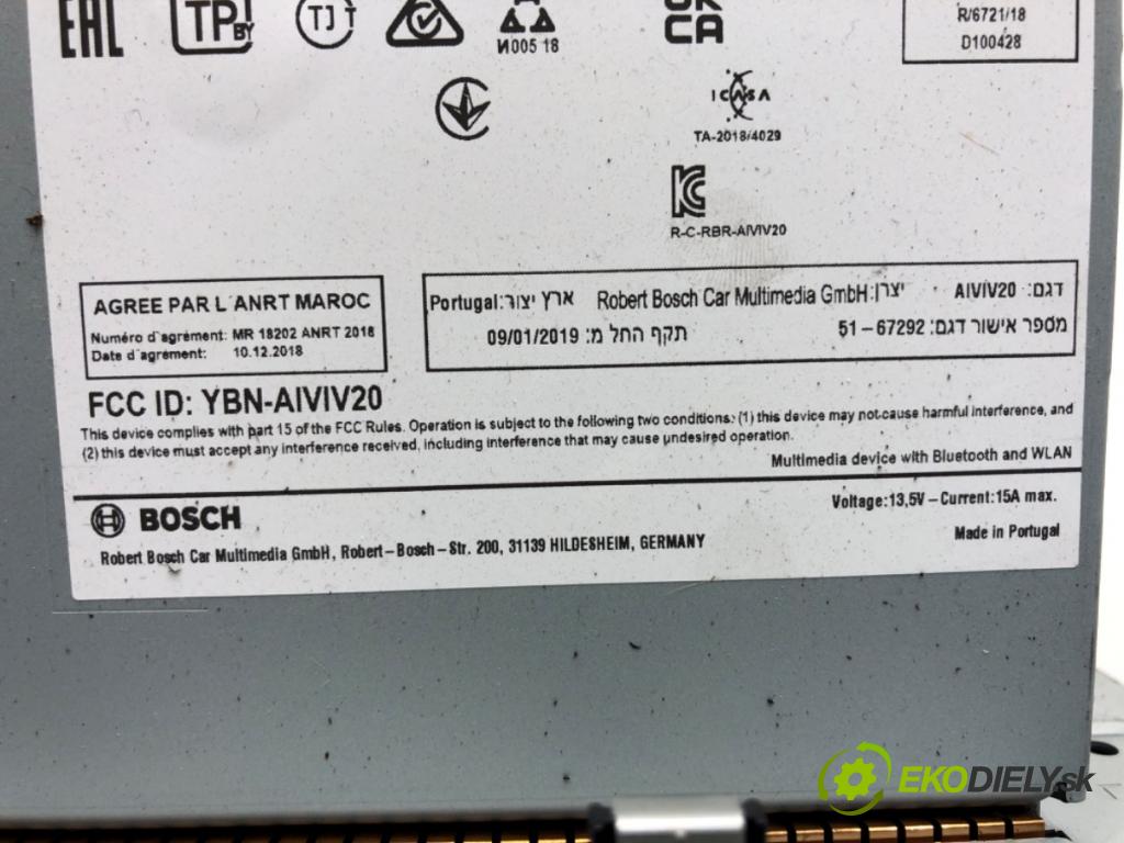 RENAULT EXPRESS Nadwozie pełne/minivan 2022 70 kW 1.5 Blue dCi 95 (F6AB) 1461 RADIO 259150482R (Audio zariadenie)