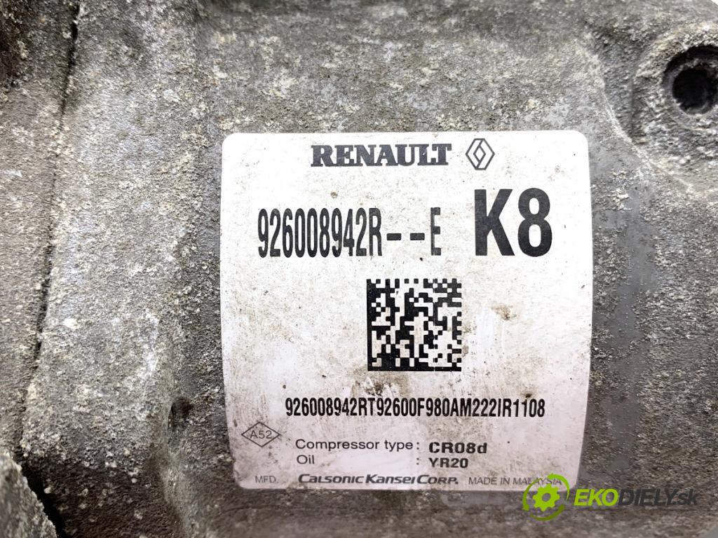 RENAULT EXPRESS Nadwozie pełne/minivan 2022 70 kW 1.5 Blue dCi 95 (F6AB) 1461 Kompresor klimatizácie 926008942R (Kompresor klimatizácie)