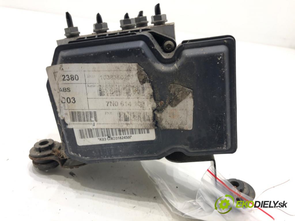 SEAT ALHAMBRA II nadwozie wielkoprzestrzenne (MPV) 2011 103 kW 2.0 TDI 1968 Pumpa ABS 7N0614109H (Pumpa ABS)