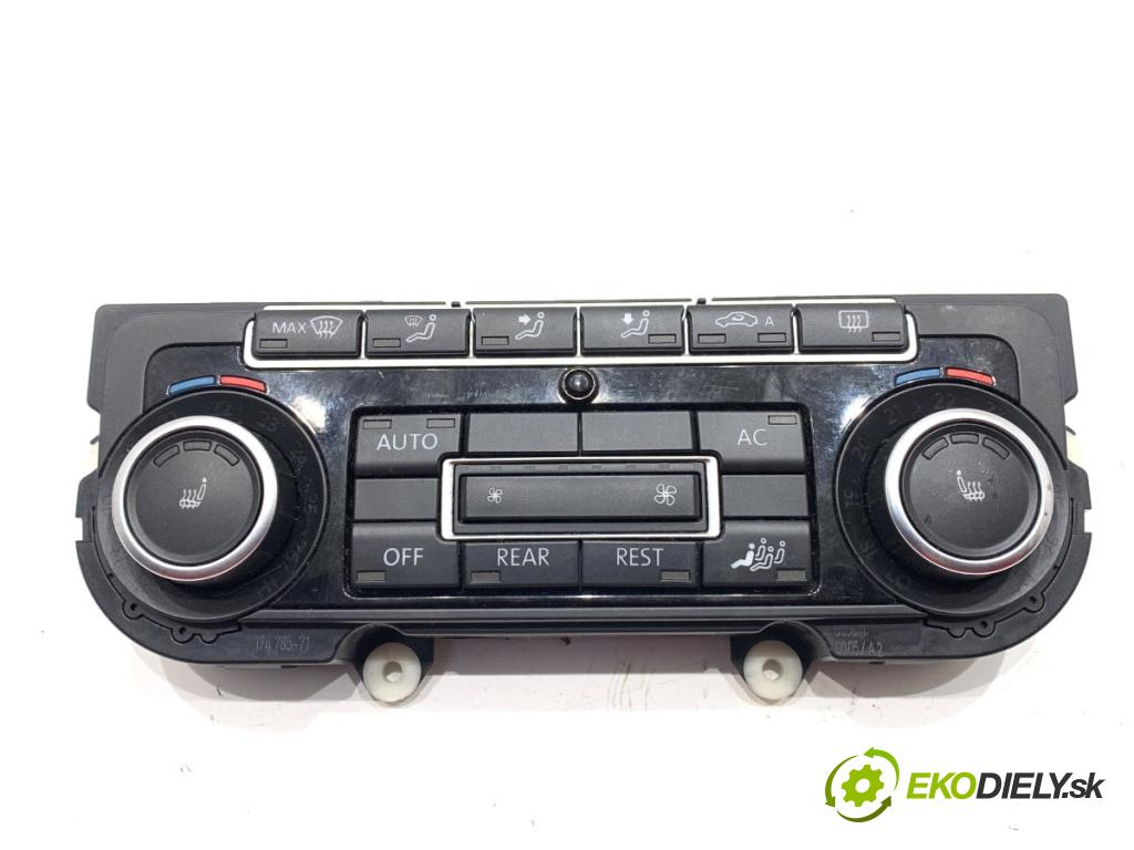 SEAT ALHAMBRA II nadwozie wielkoprzestrzenne (MPV) 2011 103 kW 2.0 TDI 1968 Panel ovládania kúrenia 5K0907044G (Prepínacie páčky pod volantom)