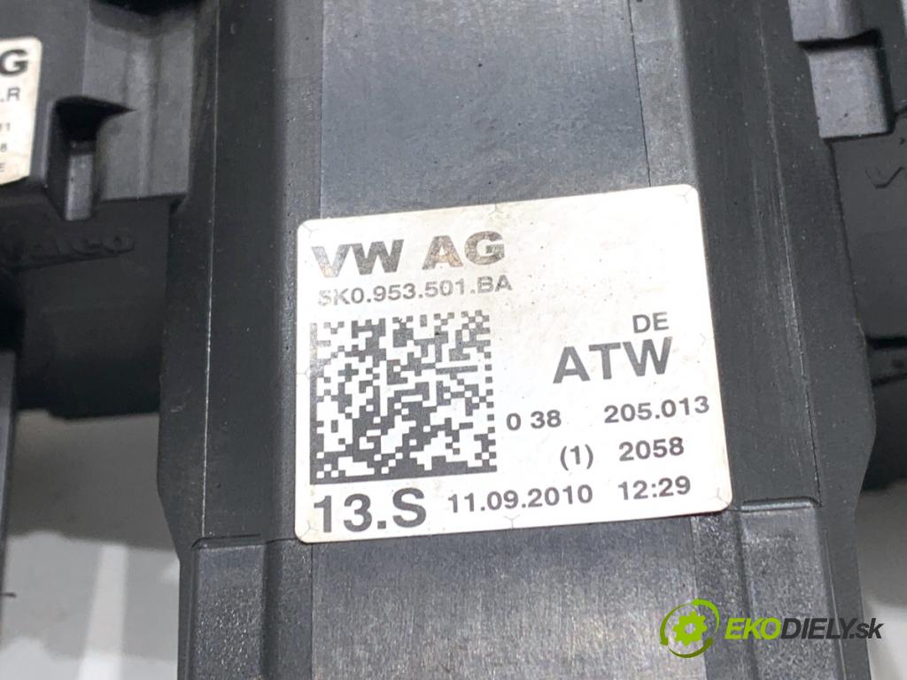 SEAT ALHAMBRA II nadwozie wielkoprzestrzenne (MPV) 2011 103 kW 2.0 TDI 1968 Prepínač kombinovaný 5K0953502R (Prepínacie páčky pod volantom)
