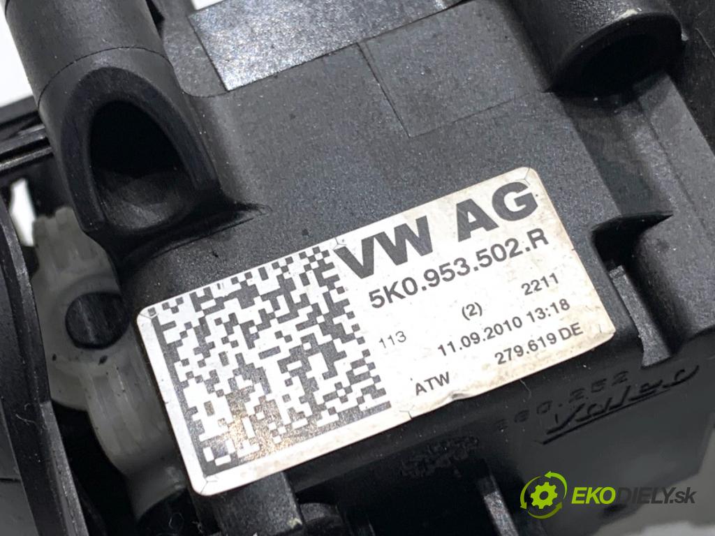 SEAT ALHAMBRA II nadwozie wielkoprzestrzenne (MPV) 2011 103 kW 2.0 TDI 1968 Prepínač kombinovaný 5K0953502R (Prepínacie páčky pod volantom)