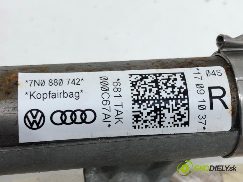 SEAT ALHAMBRA II nadwozie wielkoprzestrzenne (MPV) 2011 103 kW 2.0 TDI 1968 stropní pravý 7N0880742