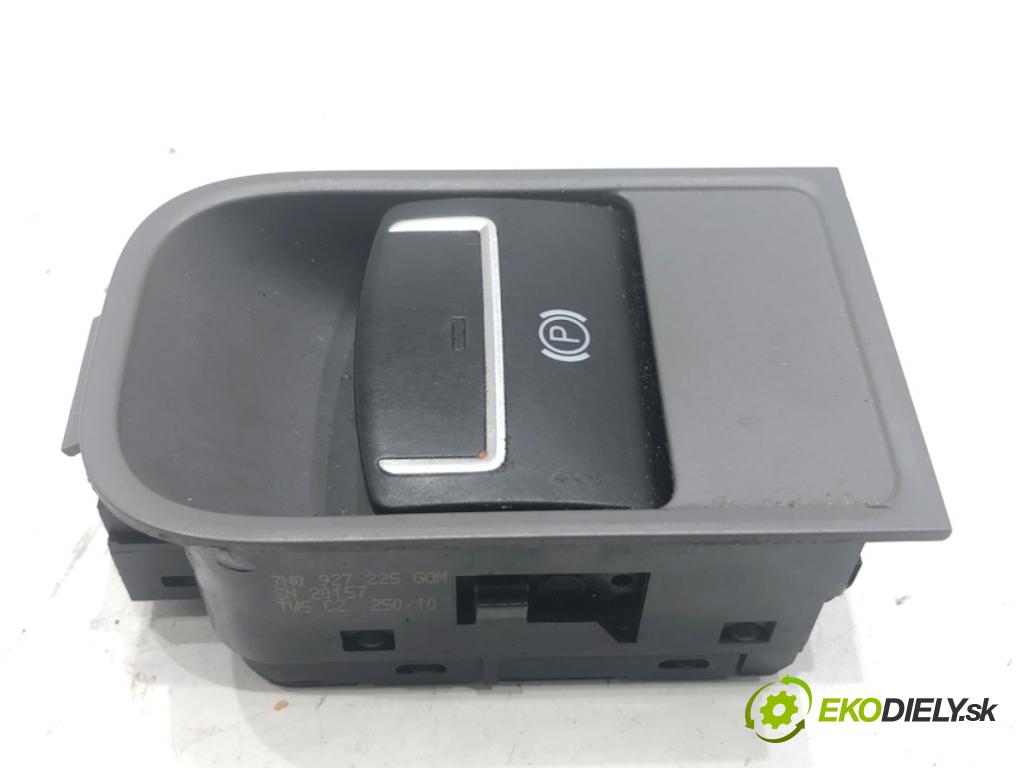 SEAT ALHAMBRA II nadwozie wielkoprzestrzenne (MPV) 2011 103 kW 2.0 TDI 1968 Spínač brzdy ručnej brzdy 7N0927225 (Prepínacie páčky pod volantom)