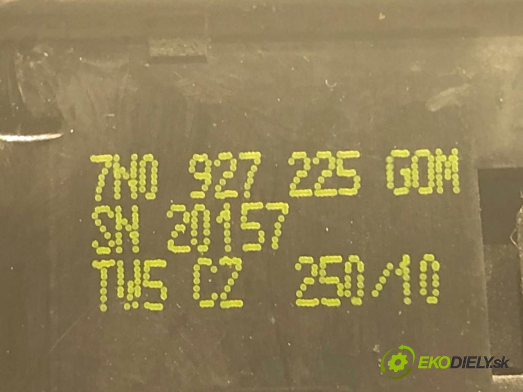 SEAT ALHAMBRA II nadwozie wielkoprzestrzenne (MPV) 2011 103 kW 2.0 TDI 1968 Spínač brzdy ručnej brzdy 7N0927225 (Prepínacie páčky pod volantom)