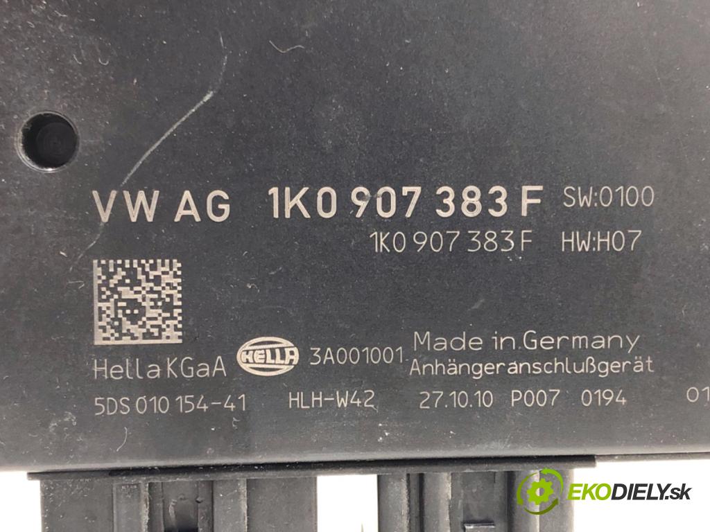 SEAT ALHAMBRA II nadwozie wielkoprzestrzenne (MPV) 2011 103 kW 2.0 TDI 1968 Modul ťažného oka 1K0907383F (Riadiaca jednotka ostatné)