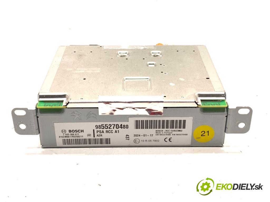 OPEL COMBO D Nadwozie pełne/minivan 2024 81 kW 1.2 1199 RADIO 9855270480 (Audio zariadenie)