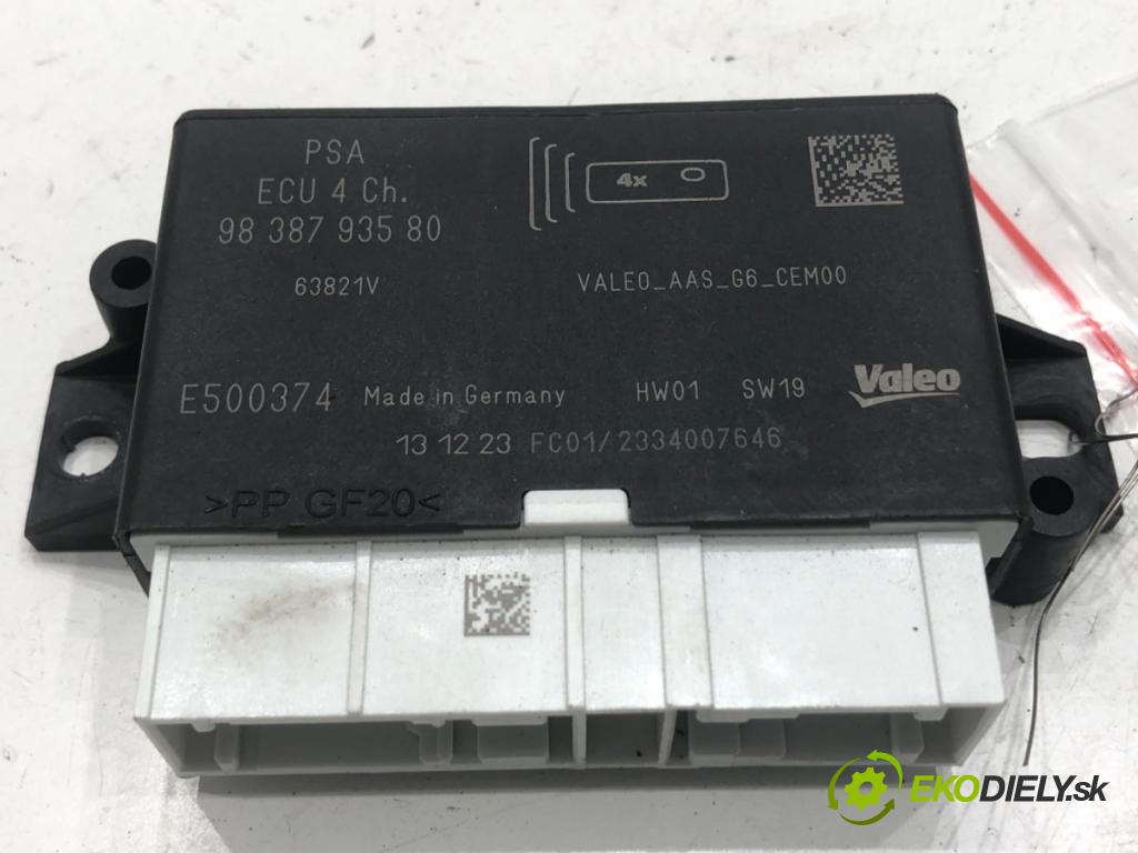 OPEL COMBO D Nadwozie pełne/minivan 2024 81 kW 1.2 1199 Modul PDC 9838793580 (Riadiaca jednotka ostatné)