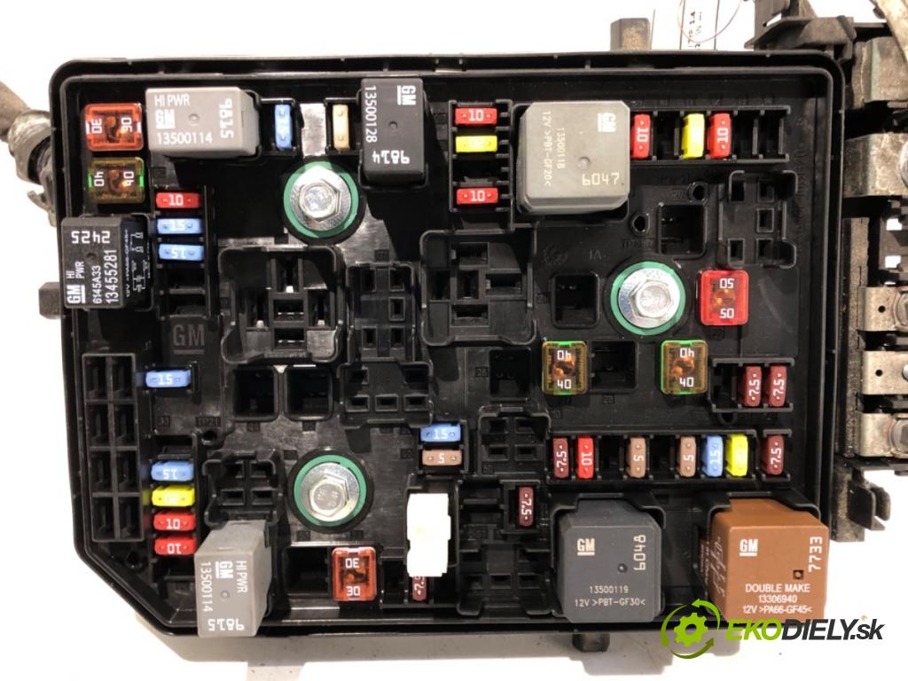 OPEL ASTRA K liftback 2016 92 kW 1.4 Turbo (68) 1399 skříňka poistková 15514069 (Pojistková skříňka)