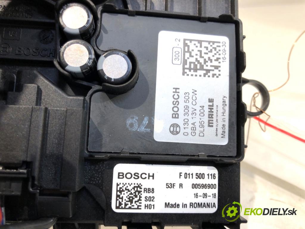 OPEL ASTRA K liftback 2016 92 kW 1.4 Turbo (68) 1399 Odpor, rezistor kúrenia vzduchu 0130309503 (Odpor (rezistor) kúrenia)