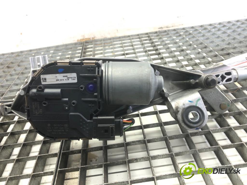 OPEL ASTRA K liftback 2016 92 kW 1.4 Turbo (68) 1399 Mechanizmus stieračov predný 39034606 (Motorček stieračov predný)