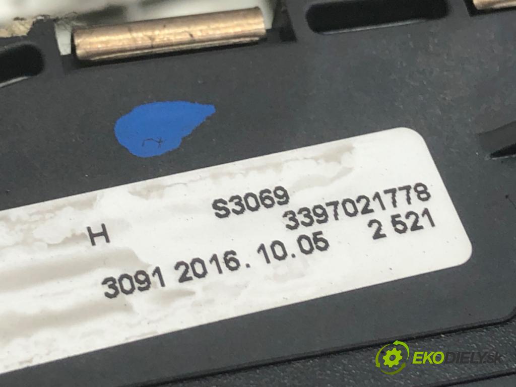 OPEL ASTRA K liftback 2016 92 kW 1.4 Turbo (68) 1399 Mechanizmus stieračov predný 39034606 (Motorček stieračov predný)