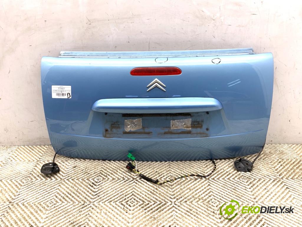 CITROEN C3 liftback 2004 50 kW 1.4 HDi 1398 kapota zad 
