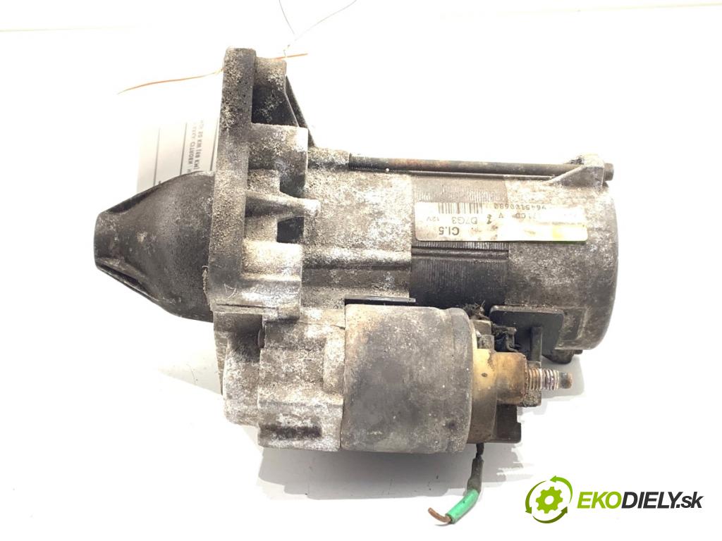 CITROEN C3 liftback 2004 50 kW 1.4 HDi 1398 Štartér 9645100680 (Štartér)
