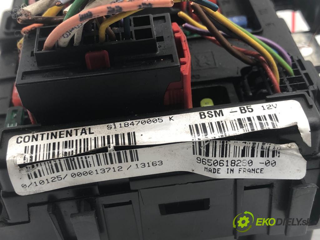 CITROEN C3 liftback 2004 50 kW 1.4 HDi 1398 Modul BSM 9650618280 (Riadiaca jednotka ostatné)