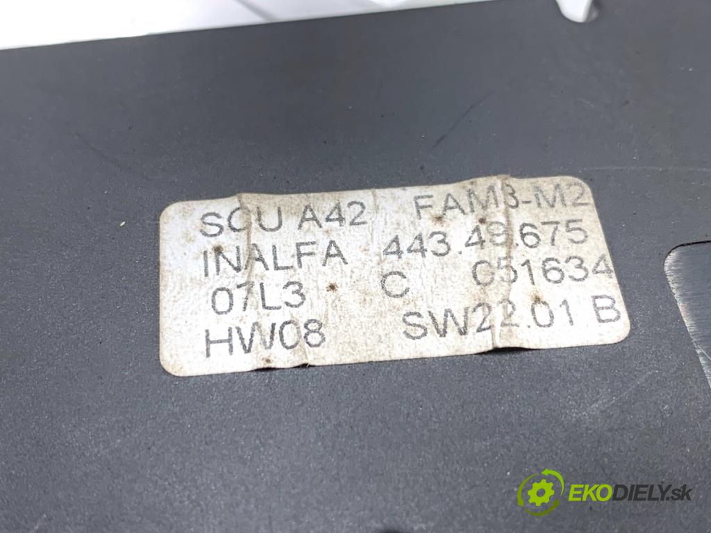 CITROEN C3 liftback 2004 50 kW 1.4 HDi 1398 modul STŘECHA: SCUA42