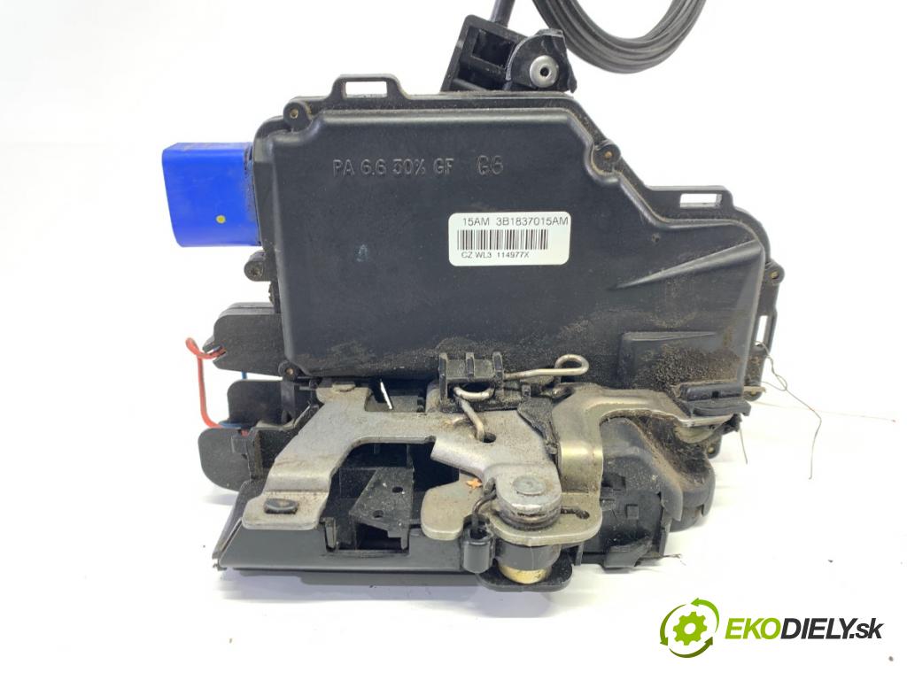 SKODA FABIA I liftback 2005 55 kW 1.4 16V 1390 zámok Dvere ľavy predný 3B1837015AM