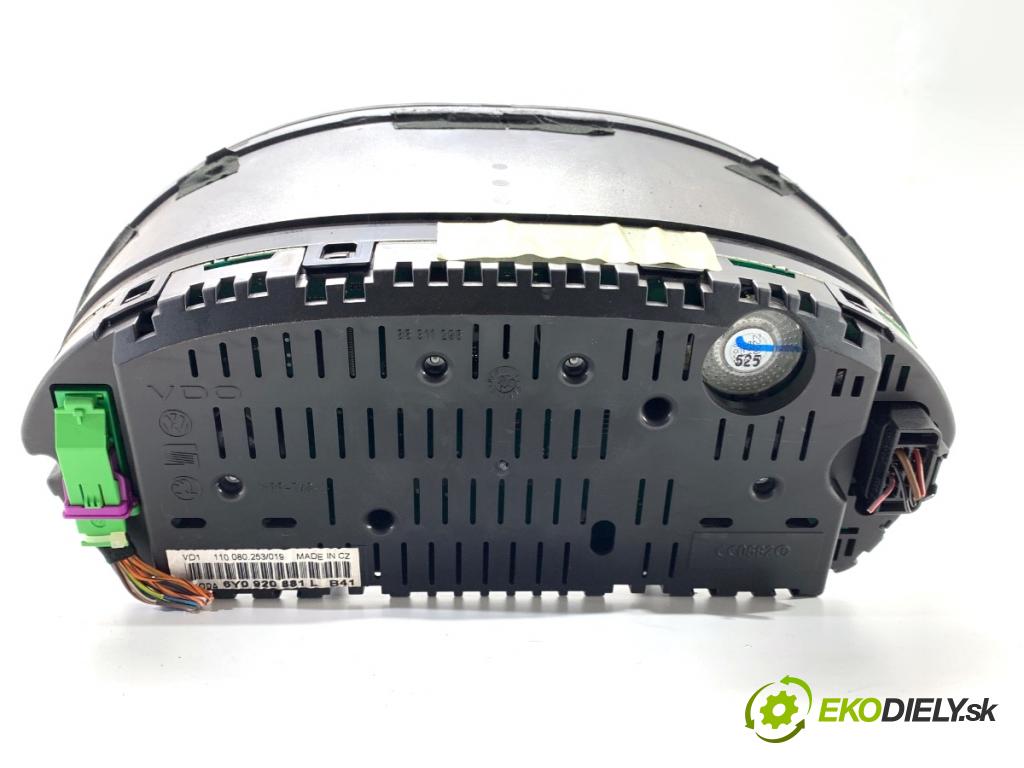 SKODA FABIA I liftback 2005 55 kW 1.4 16V 1390 Prístrojovka 6Y0920881L (Prístrojová doska)