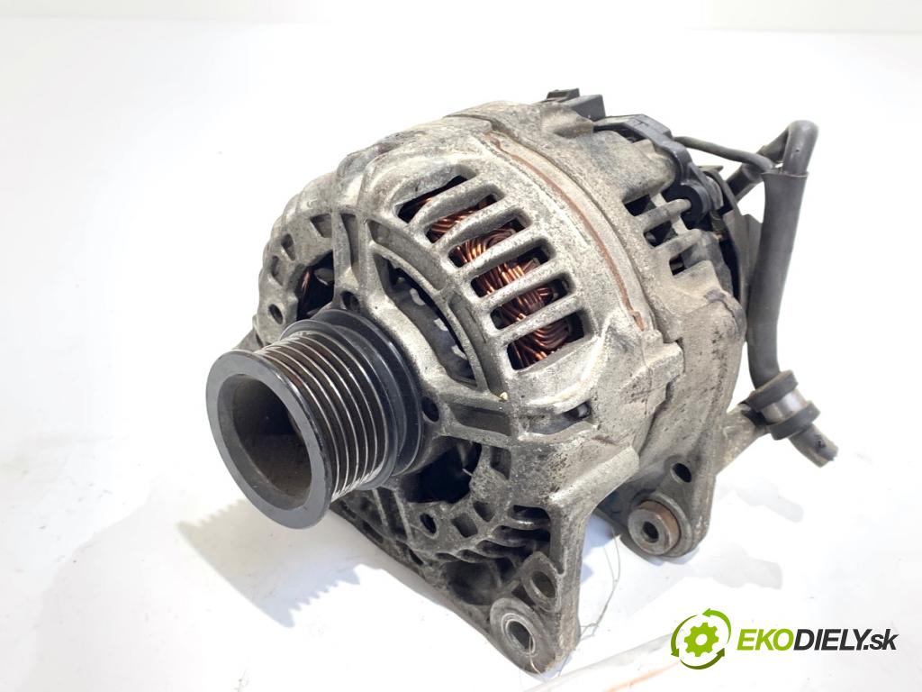 SKODA FABIA I liftback 2005 55 kW 1.4 16V 1390 Alternátor 037903025M (Alternátor)
