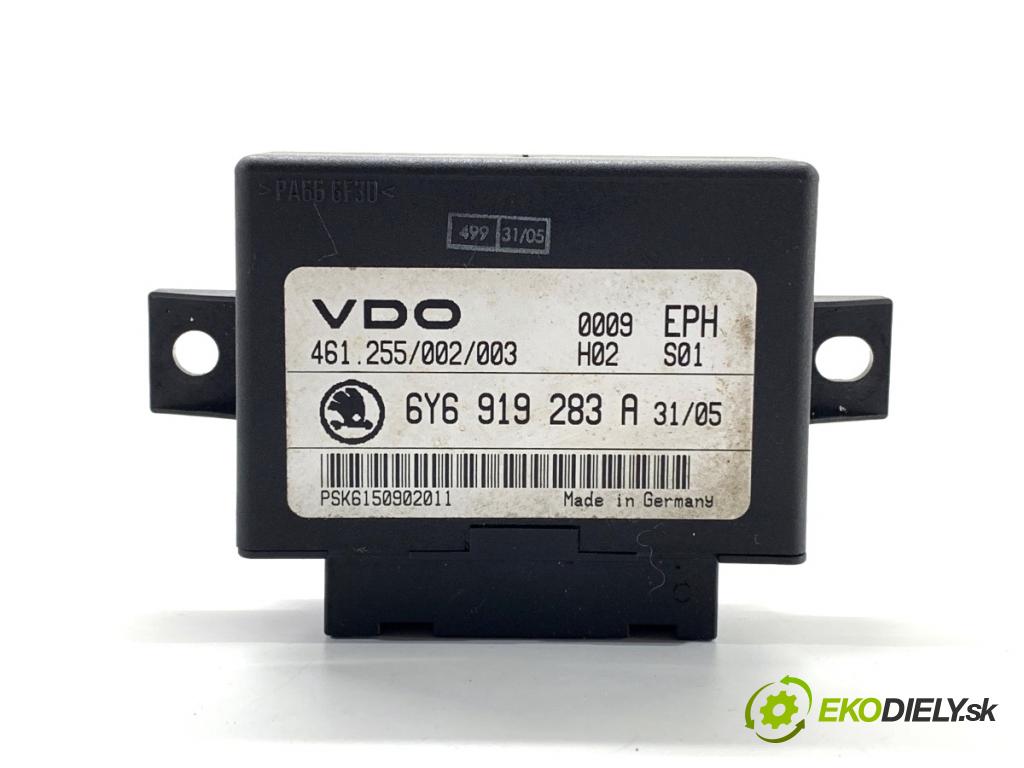 SKODA FABIA I liftback 2005 55 kW 1.4 16V 1390 Modul PDC 6Y6919283A (Riadiaca jednotka ostatné)