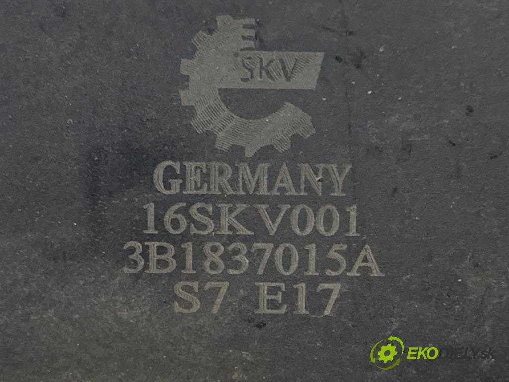 VW PASSAT B5 sedan 1997 74 kW 1.6 1595 zámok dveře levý přední část 3B1837015A